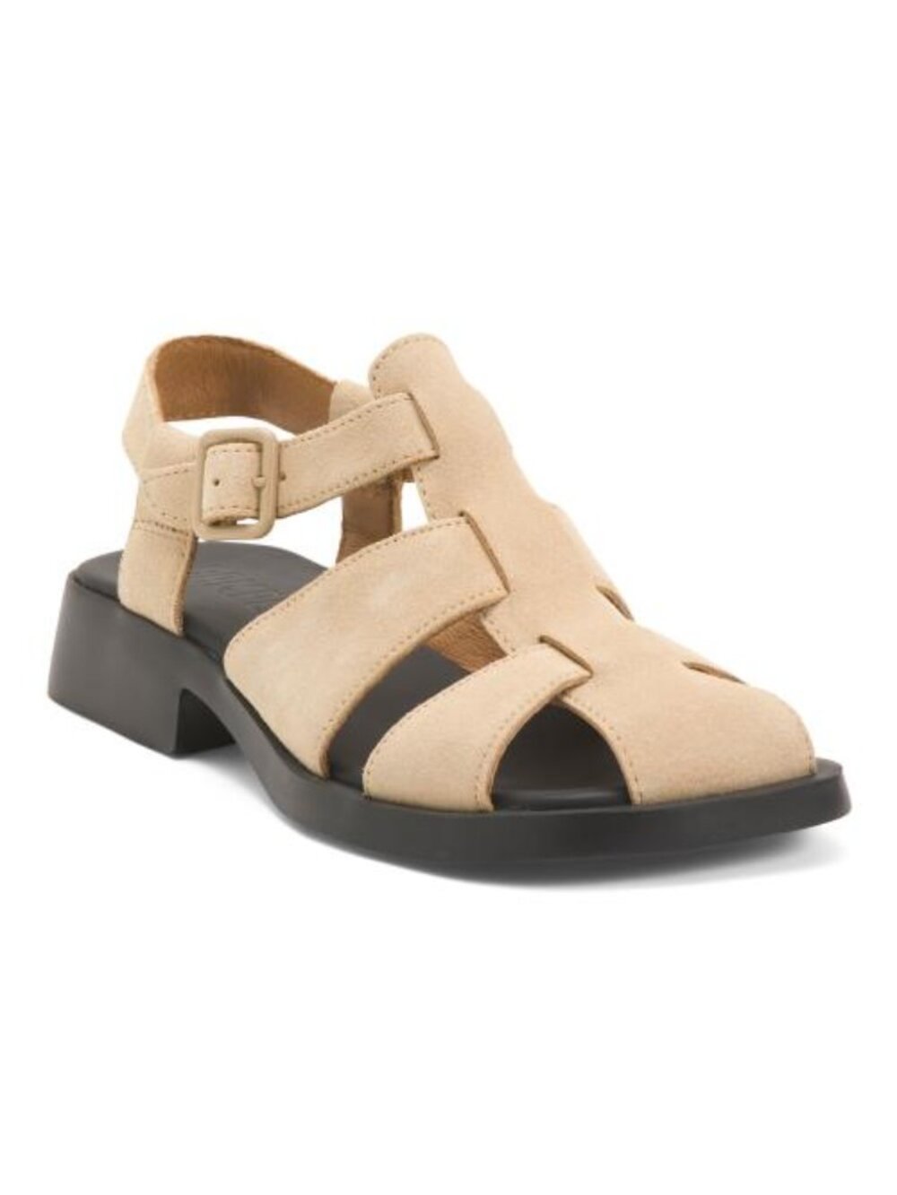 CAMPER Nubuck Leather Dana Sandals